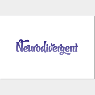 Neurodivergent (Purple Version) Posters and Art